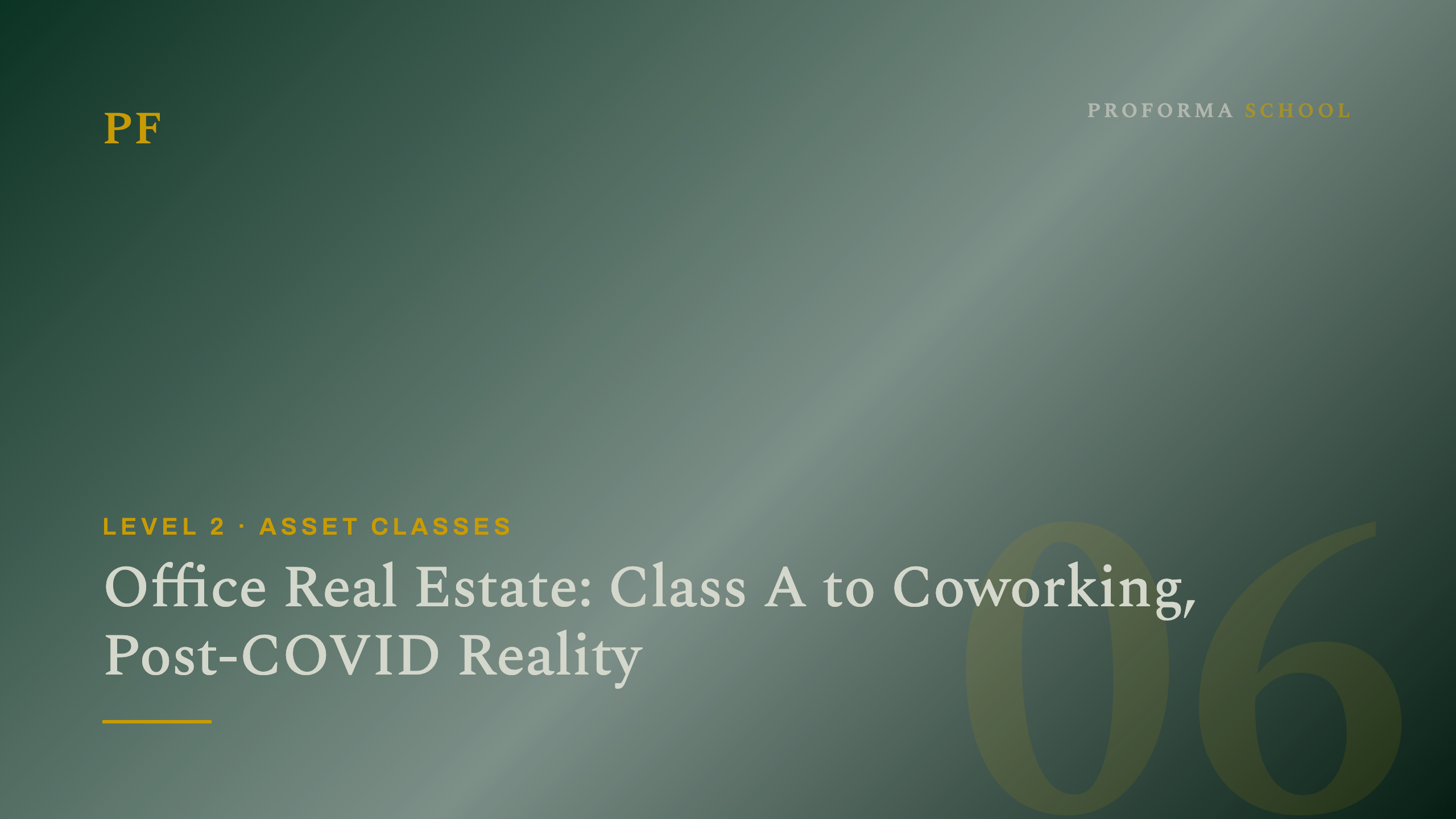 Office Real Estate: Class A to Coworking, Post-COVID Reality